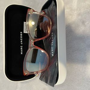Red and clear Marc Jacob sunglasses